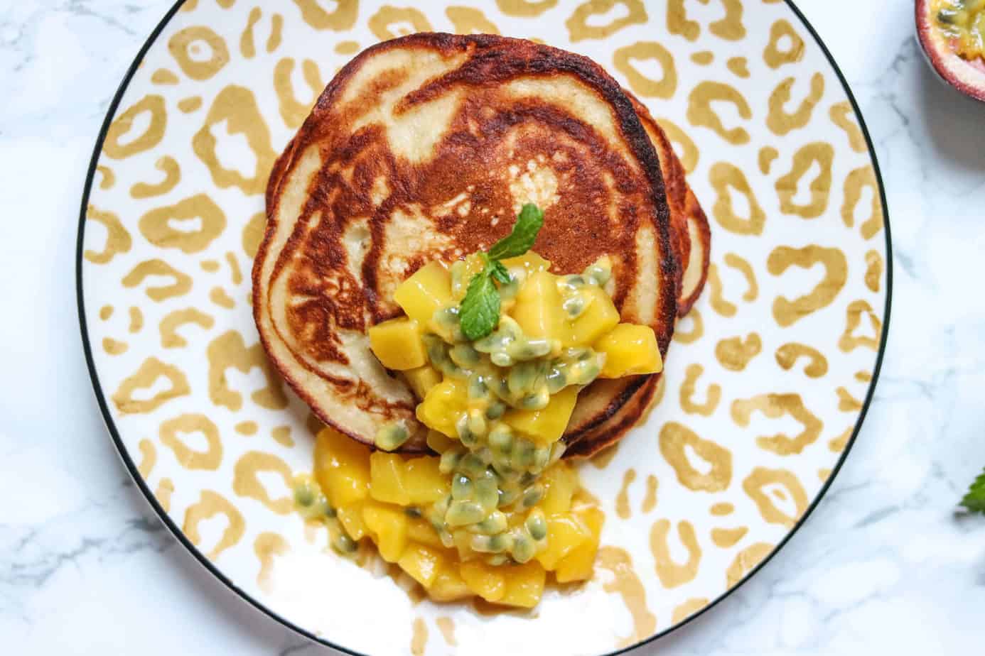 Almond Banana Pancakes